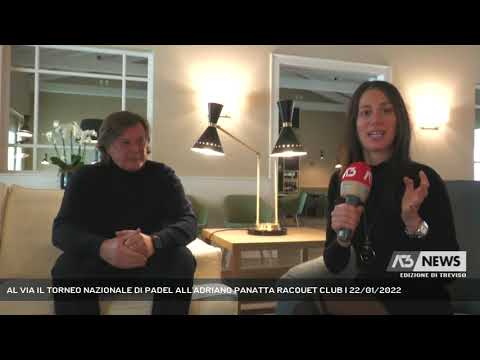 AL VIA IL TORNEO NAZIONALE DI PADEL ALL'ADRIANO PANATTA RACQUET CLUB | 22/01/2022