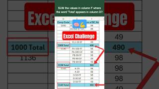 Excel Challenge: Can You Solve This Puzzle? 📊🔍 #exceltricks