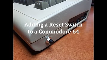 Adding a Reset Switch to a Commodore 64