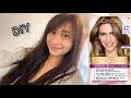 DIY Bangs, V-Haircut and Hair Color | LOREAL Excellence 8NG Hair color | Pinay in Japan | Aira Soco