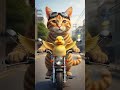AI cat animation video. #cat #pets #3danimation #funny