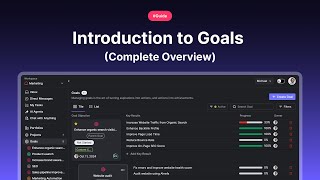 Introduction to Goals (Complete Overview)