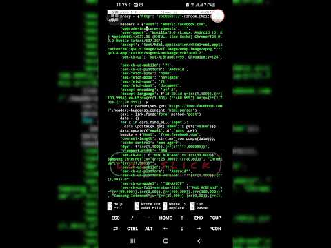how to update headers random for ids ok #termux #termuxtutorial #termuxhacking
