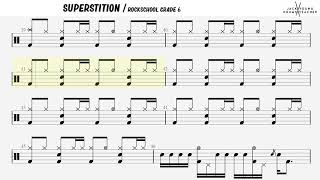 How to Play Superstition - Rockschool Drums Grade 6