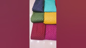 rim jim glitter dori checks work net fabrics for order whatsApp dm 9177706490