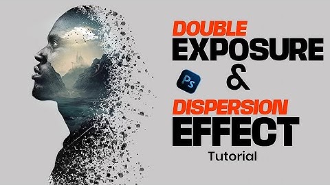 How I mixed both Effects (Double Exposure & Dispersion Effect) in Photoshop