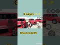 G wagon car cheat code 56 #dj #gta #viralvideo #shortvideo