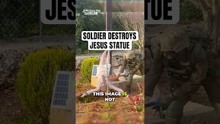 IDF Soldier Destroys Jesus Statue as Israel Responds with Apology #christiannews #cbnnews #israel