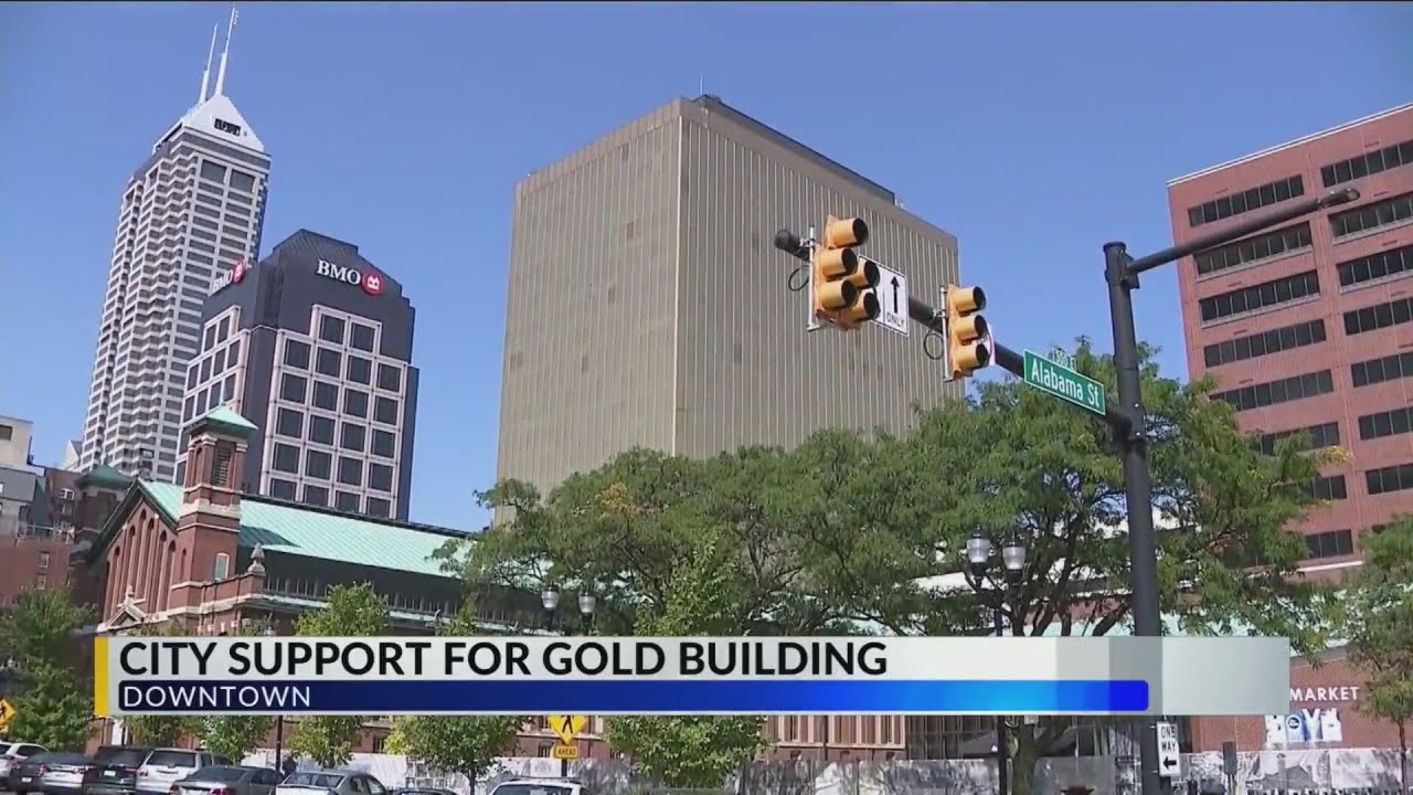 Gold Building developers cast $18M loan lifeline by City of Indianapolis