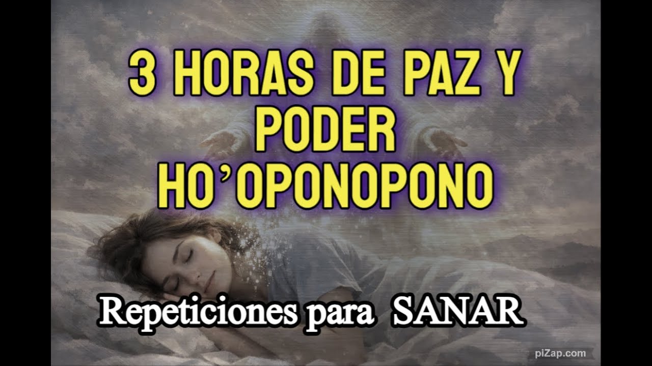 VIVE EL PODER DEL HO´OPONOPONO🌙 SENTIRÁS UNA PAZ JAMÁS SENTIDa ✨ # Ho´oponopono  #DormirEnCalma