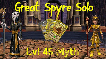 Soloing Great Spyre, but its 2009
