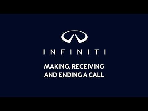 2027 INFINITI QX80 - Making, Receiving and Ending a Call