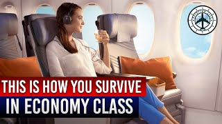 7 Long-Haul Flight Tips - SURVIVAL GUIDE in Economy Class