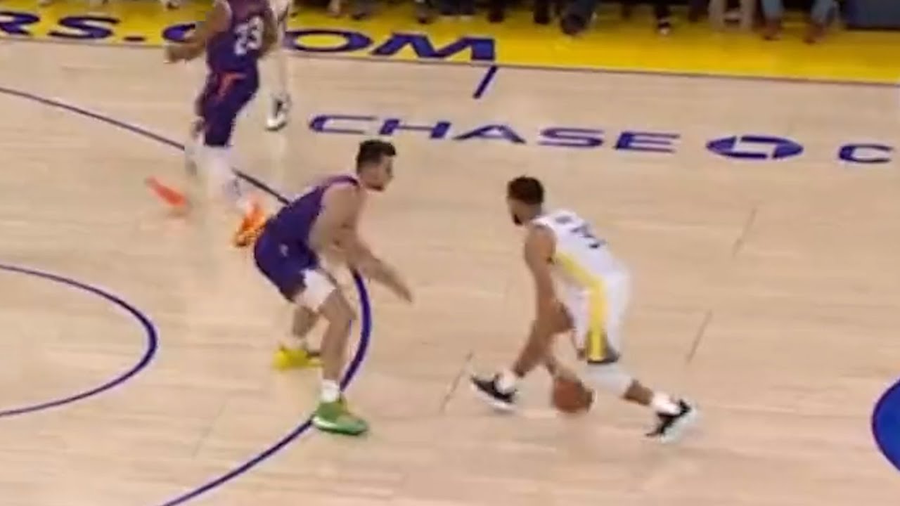 How Stephen Curry dominates the ball and the backboard vs Phoenix Suns ...