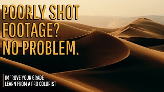 Pro Colorist Shares Tips for Grading Problem Footage