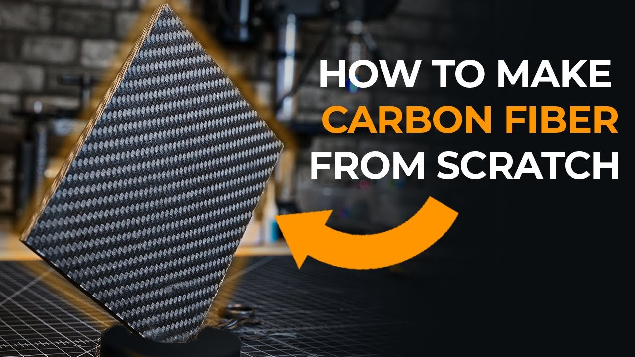 How To Make A Carbon Fiber Sheet From Scratch 