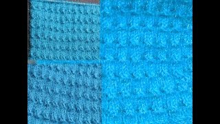 Knitting pattern no 31 with single colour - beginner level.. very easy to make - DIY