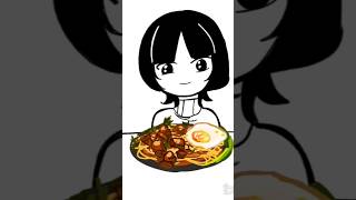 #animation #food #noodles #asmr #short #koreanfood #eat #shorts