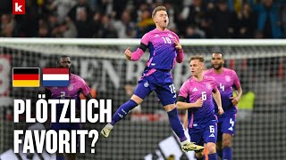 "Viel weiter als gedacht" - Mittelstädt mit Traumtor zur Symbolfigur | Deutschland - Niederlande 2:1