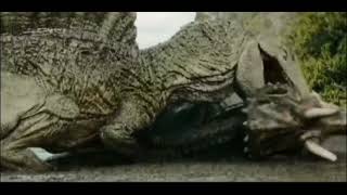 Primitive War [2025] - Triceratops Screen Time