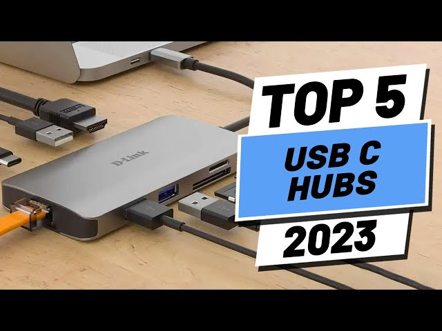 Top 5 BEST USB-C Hubs of (2023)
