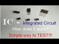 IC - INTEGRATED CIRCUIT, What about IC?  How to Measure IC? Importance of IC and how it works?