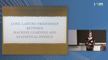 Lenka Zdeborová: "Understanding machine learning via exactly solvable statistical physics models"