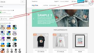 Dark mode for any Prestashop theme and BackOffice Prestashop module by IDNK Soft
