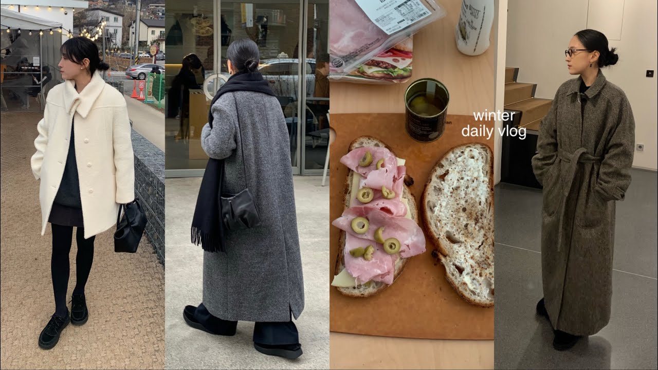 vlog | 데일리룩,얼바닉30 쇼룸,리본빛,아르토,말렌,녹섭,문달,무니드,올리브 잠봉 샌드위치,hyett팝업,퍼자켓 추천
