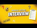 Manual Testing Interview Questions EVERY QA Should Know!