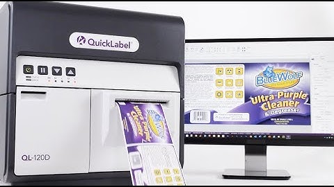 Introducing the QL-120D Durable Tabletop Digital Label Printer
