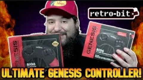 Ultimate SEGA Genesis Controller: Retro-Bit BIG6 🎮 #retrogaming
