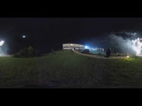 Lochside House Hotel and Spa Wedding Fireworks 360