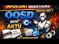 OOSD WITH C++ IMPORTANT QUESTION| OOSD with C++ all unit aktu #important #aktu