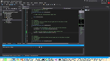 Part 2 - MonoGame development - Show a picture sprite on the screen.