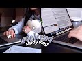 productive weekend study vlog (stuck at home ジ)