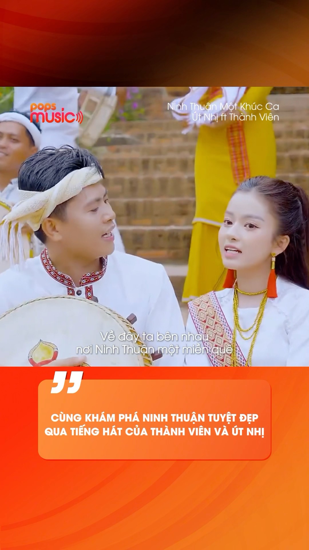 Cùng khán phá Ninh Thuận tuyệt đẹp qua tiếng hát của Thành Viên và Út Nhị #popsmusic