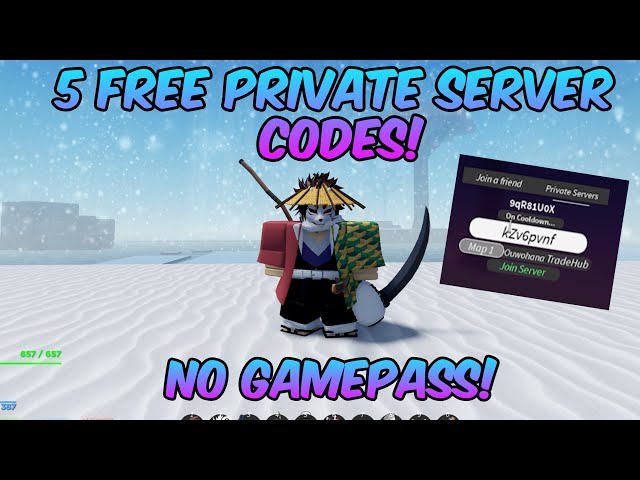 IT'S NOT CLICKBAIT ] HOW TO HAVE FREE VIP SERVER IN PROJECT SLAYER