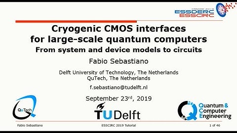 Cryogenic CMOS interfaces for large-scale quantum computers: from system & device models to circuits