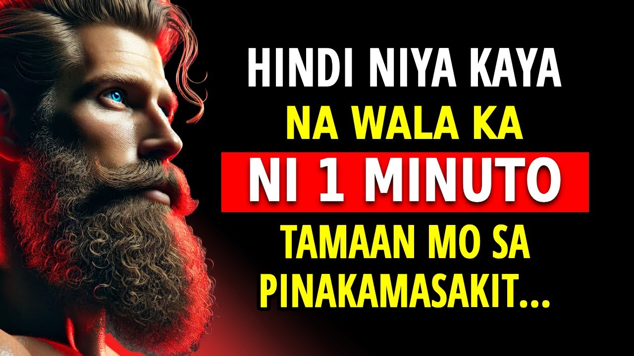Kung di ka niya mahal o pinapansin, gawin ito para siya'y bumalik sa'yong piling | Stoicismo