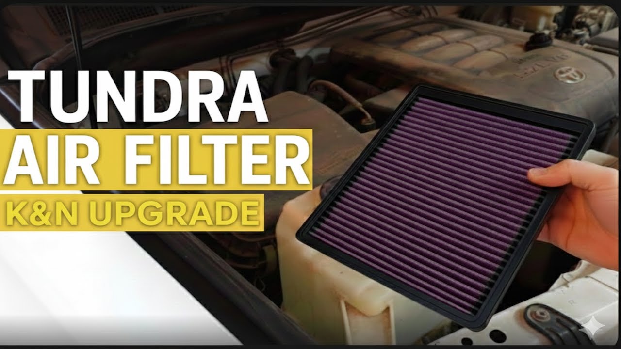 Upgrade Your Tundra! K&N Air Filter Install (Toyota Tundra)