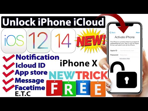 How to Bypass iPhone iCloud in Free | Everything Fix | iPhone X IOS 12, IOS 14 | New iCloud Bypass