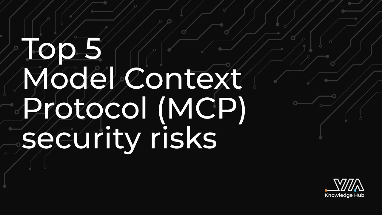 Top 5 MCP Security Risks - YouTube