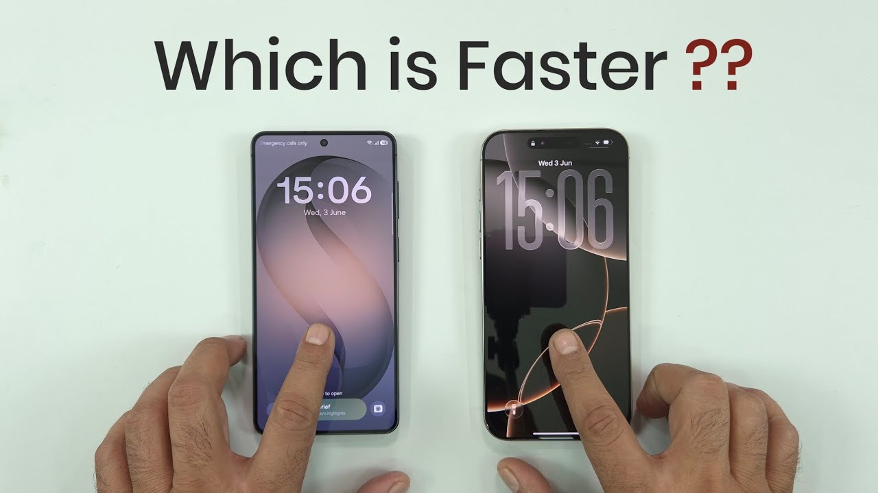 早い者勝ち　iPhone16plus Galaxy S26 Plus vs iPhone 16 Pro Max - Real Speed Test 2026 - YouTube
