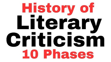 Classical to Modern Literary Criticism Historical Development, Gary Day, Hellenic to Modern Period
