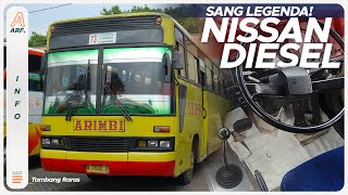 LEGENDARY SPEED BUS!! History of NISSAN DIESEL Buses in Indonesia [NISSAN CB & RB]