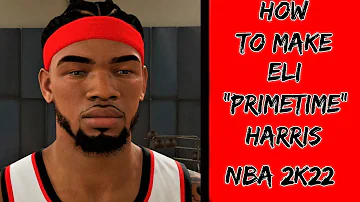 How To Create Eli Harris NBA 2K22