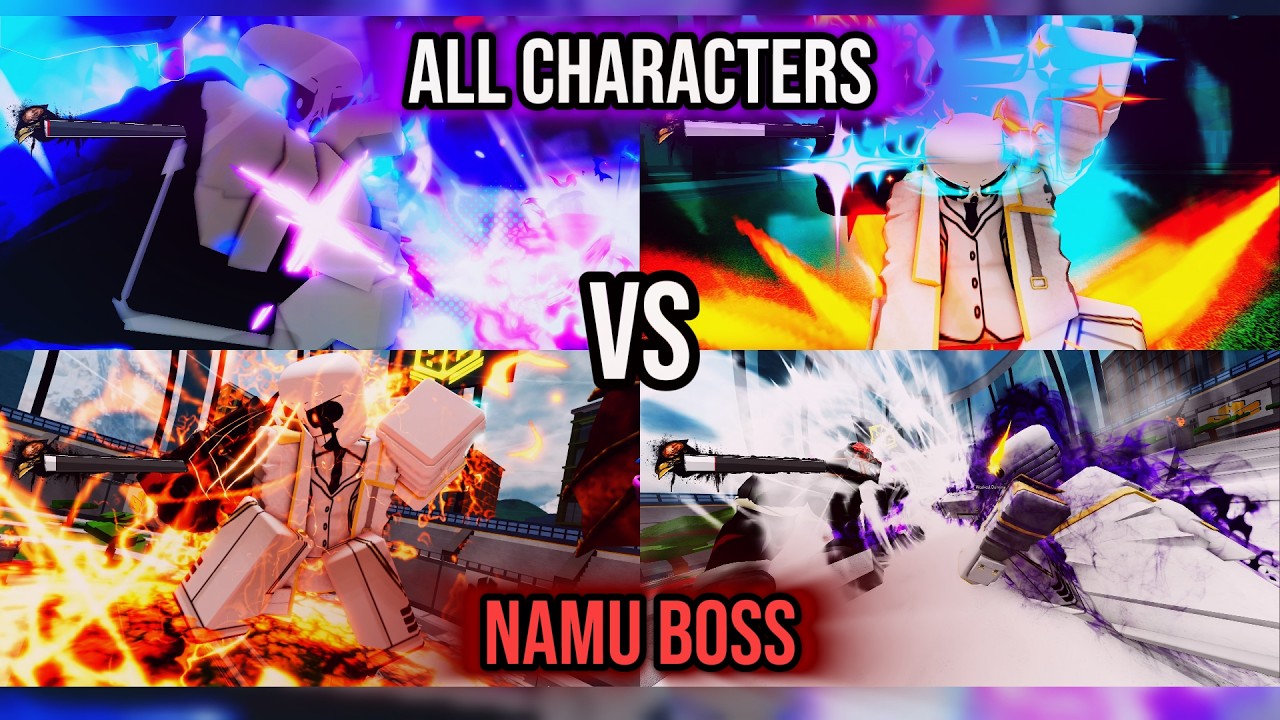 Heroes Battlegrounds All Characters Vs Namu Boss