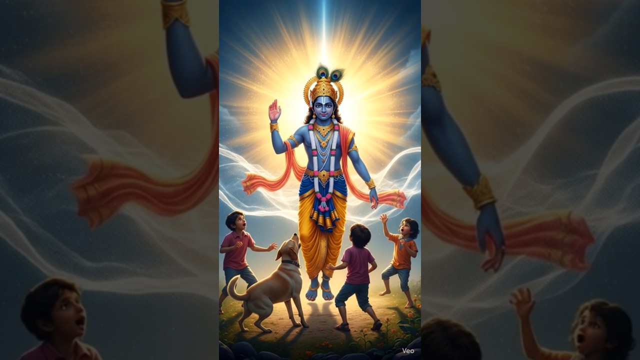 भगवान कृष्ण और कुत्ता | #shortsindia #viral #aishorts #kanhaiya