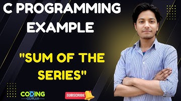 Sum of series in c programming language @Codewithsubhh